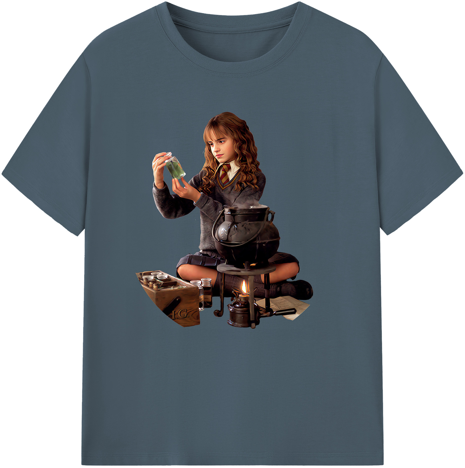 （画像用） Harry Potter ハリー・ポッターシリーズ 綿100％半袖Tシャツ（フロントプリント）